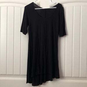 Black Short Dress with Sleeves | Noble U